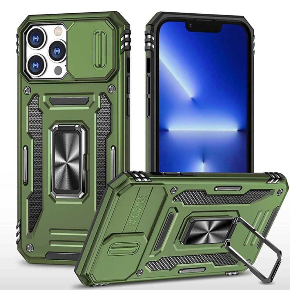 For Apple iPhone 14 (6.1") Hybrid Slide Camera Protection